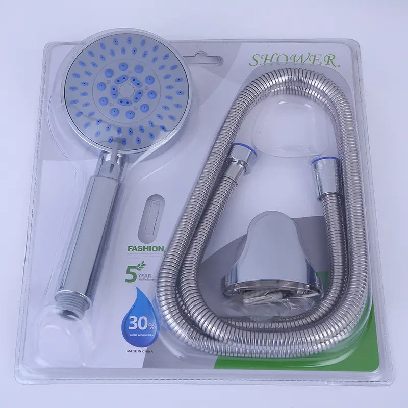 Shower Head Water Saving High Pressure Spray Nozzle Bathroom Accessories 3 Function ABS Rain Shower Head