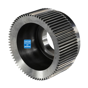 Tùy chỉnh CNC các bộ phận công bánh răng nội bộ D2 công cụ thép hợp kim thép 45 # Thép công nghiệp truyền máy móc thiết bị - Product Image 2