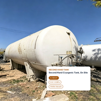 Réservoir de stockage cryogénique d'occasion 10m³ – Cuve sous vide isolée sous pression pour économie d'énergie dans l'industrie de la désalinisation, du pétrole et du gaz en Oman et au Koweït
