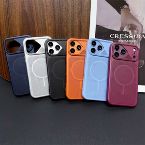 เคสโทรศัพท์มือถือแบบแม่เหล็กด้าน รุ่น Fashion Cooling สำหรับ iPhone 18 Pro Max 17 16 15 พร้อมกรอบกล้องแบบเปลี่ยนได้ ฝาหลังแข็ง - Product Image 2