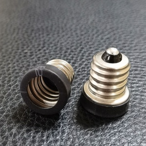 Adattatore per Portalampada da <span class=keywords><strong>E12</strong></span> a E10, Convertitore per Lampadine LED - Product Image 1
