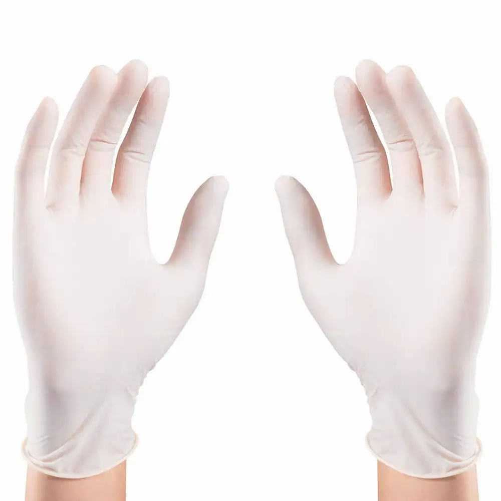 Factory Direct Selling Latex pulver handschuhe in Lebensmittel qualität Ambulante Inspektion Latex handschuhe Männer arbeiten Nitril-Sicherheits handschuhe