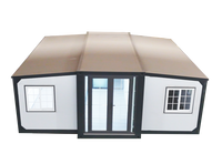 Tente bulle modulaire à cadre maison dôme préfabriquée en kits cadre en bois sur roues maisons manufacturées préfabriquées