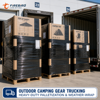 Expédition de fret sur palette Firebird DDP par camion, évitant les frais supplémentaires pour le surpoids et la traçabilité des envois express pour les vendeurs transfrontaliers