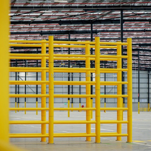 HSJフレキシブルプラスチックバリア道路安全ガードレールローディングドック安全バリアフレキシブル衝突防止ガードレール - Product Image 2