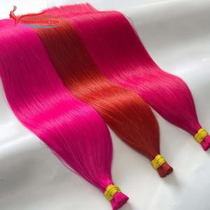 แฮร์ช็อปผมต่อแบบตรงคุณภาพสูงสีผมจำนวนมากคุณภาพสูงมากหรูหราไม่พันกันพร้อมส่ง - Product Image 4