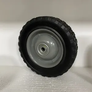 Solid Rubber Lawn Mower Wheel Made Of Solid Materials To Ensure Durability 4 5 6 8 Inch Wheel