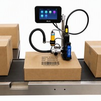 Machine de codage à jet d'encre haute vitesse Willita, hauteur d'impression 12,7 mm, pour toutes les boîtes en papier, bouteilles en plastique, emballages et sacs