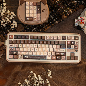 <strong>Books</strong> and Passing Time Keycaps 137 Keys Cherry Profile PBT Dye Sublimation Keycaps for 61/64/68 Mx <strong>Switch</strong> Mechanical Keyboard - Product Image 2
