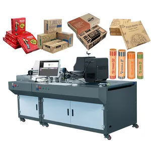 Foofon Fabriek Directe Verkoop Enkele Pass Digitale Printer Papieren Beker Printer Pizzabox Drukmachine