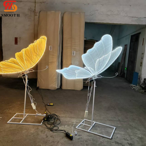 ผีเสื้อ LED เรืองแสง SMOOTH รุ่นขายดีที่สุด พร้อมปีกผ้าที่กระพือได้ เหมาะสำหรับตกแต่งงานแต่งงานและงานปาร์ตี้ - Product Image 2