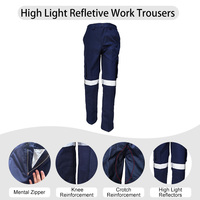 Ventes d'usine 100% pantalons de travail en coton respirant pour la construction et le travail en plein air uniforme d'été