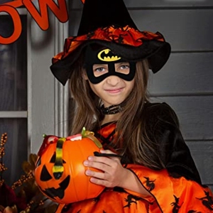 Masque de sorcière citrouille pirate squelette Cosplay Masquerade Party Masque pour les yeux avec corde élastique Masques en feutre d'Halloween pour enfants - Product Image 6