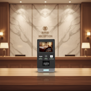 Kiosco de registro en <span class=keywords><strong>hotel</strong></span> con autoservicio y pago POS, reconocimiento facial Windows, utilizado para venta de entradas y para hoteles - Product Image 1