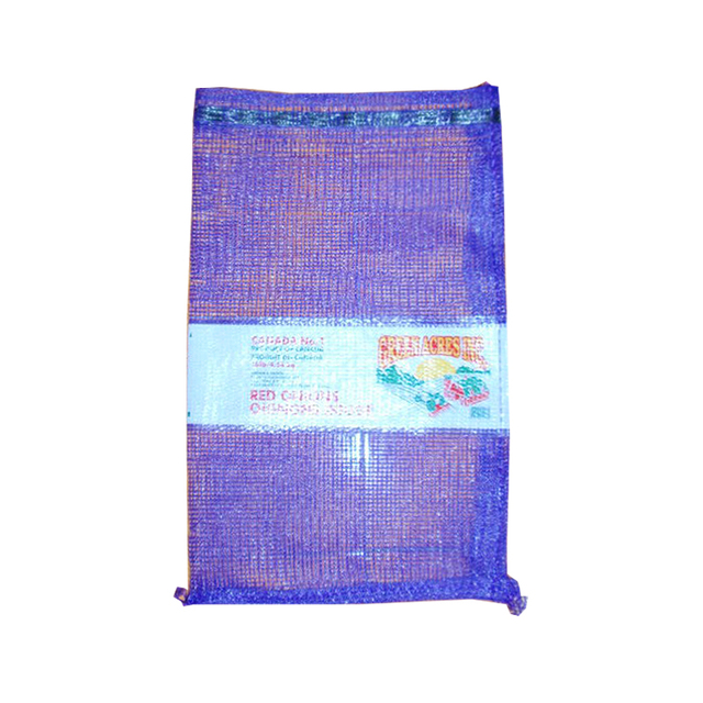 White PP Mesh Bag with Drawstring for Garlic and Shallots Standard Sizes (1kg-25kg Capacity) Customizable Wholesale Price