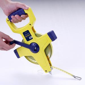 लोगो कस्टम के साथ सबसे ज्यादा बिकने वाला 20 मीटर 30 मीटर 50 मीटर 100 मीटर लंबा मापने वाला टेप एबीएस ओपन केस स्टील टेप माप - Product Image 5