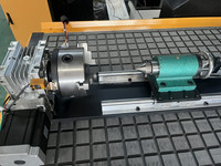 Routeur CNC 4 axes CNC AR1325 routeur Machine lourde avec axe rotatif 3d Sculpture gravure sculpture Machine de découpe