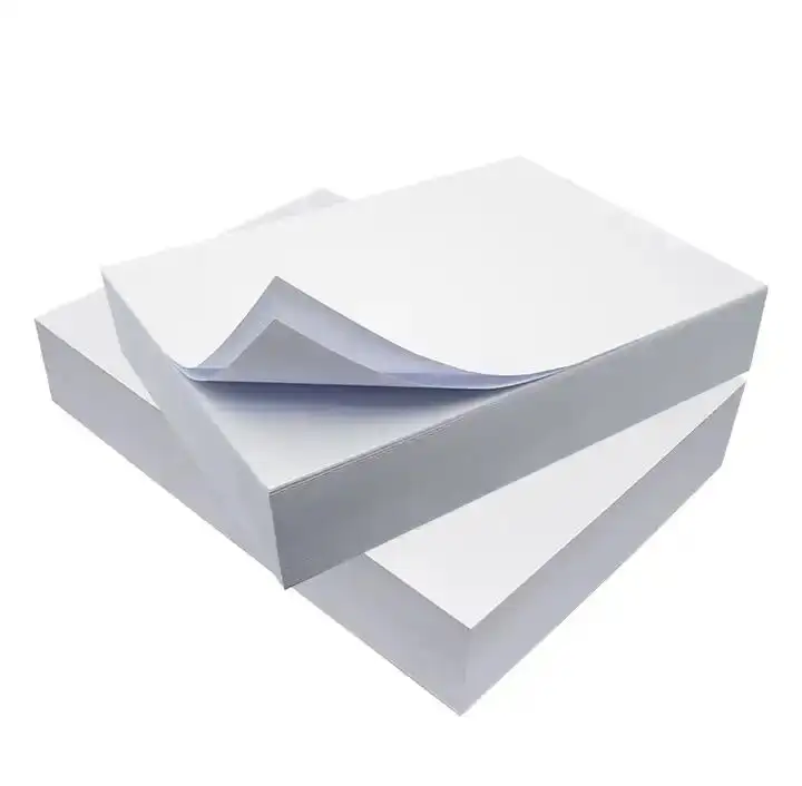 Papel A4 70 Gsm 75gsm 80gsm duro A4 copia Bond papel de impresión borrador doble impresora blanca papel de copia de oficina