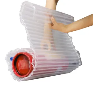 充气柱气泡包装，用于包装易于撕开的大气泡，较厚的耐用包装，用于运送移动