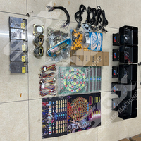Kit de Placa para Máquina de Pinball Fruit King / Metro Mario Pikachu - Metal, Inglés, 110/220V, 1 Año de Garantía, Resistente a la Intemperie