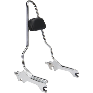 Vente chaude chrome motos <span class=keywords><strong>chopper</strong></span> grand détachable sissy bar coussin de siège dossier arrière en vente - Product Image 1