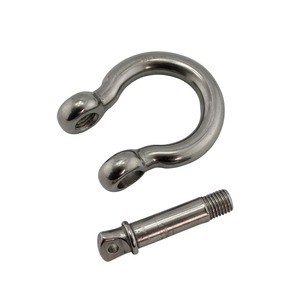 Grillete de Acero Inoxidable RICHWITS con Pasador de Rosca y Conector de Gancho Métrico - Product Image 5