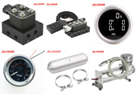 Kit compresseur d'air 200 PSI, compresseur de suspension pneumatique universel portable 12 V