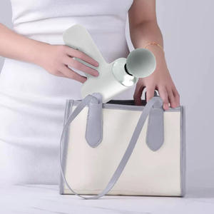 Offerta di sconto leggero Design senza fili per uso in movimento protezione da sovraccarico professionale pistola massaggio fasciale nero <span class=keywords><strong>Friday</strong></span> - Product Image 4