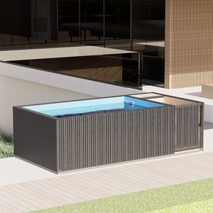 <span class=keywords><strong>Piscine</strong></span> préfabriquée en fibre de verre <span class=keywords><strong>pour</strong></span> hôtel et <span class=keywords><strong>jardin</strong></span> avec pompe, résistante aux UV, écologique, <span class=keywords><strong>pour</strong></span> <span class=keywords><strong>piscine</strong></span> au sol - Product Image 1