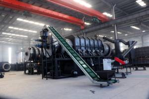 Four de carbonisation continue professionnel pour la pulpe de café, charbonnage de biomasse de haute qualité, machinerie durable - Product Image 5