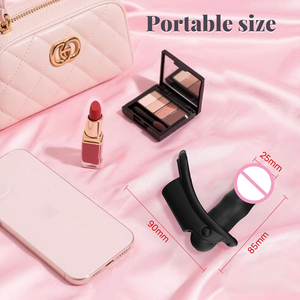 Vibrateur portable pour culotte, taille réglable, 10 vitesses de vibration, double stimulateur clitoridien et point G, rechargeable par USB, étanche au quotidien - Product Image 6