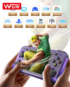 Consola <span class=keywords><strong>de</strong></span> <span class=keywords><strong>juegos</strong></span> portátil R36h Arkos, sistema Linux <span class=keywords><strong>de</strong></span> código abierto, 64GB/128GB, reproductores <span class=keywords><strong>de</strong></span> videojuegos <span class=keywords><strong>de</strong></span> 3,5 pulgadas - Product Image 6