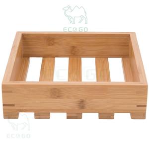 High Quality Square Storage Basket Solid <b>Wood</b> <b>Bread</b> Basket Multi-Purpose Kitchen Storage <b>Bins</b> - Product Image 3