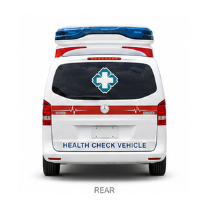 ICU Emergency Medical Ambulance Vehicle Patient Transport Rescue <strong>Car</strong> Mobile Medical <strong>Exam</strong> Health Check Van Hospital First Aid Van - Product Image 6
