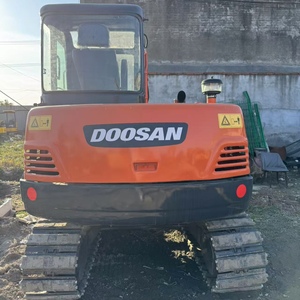 Excavadora pequeña de cadenas Doosan usada de alta calidad, modelos DH60, DH55, DX55, máquina de construcción para exportación. - Product Image 5