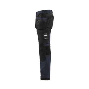 BLAKLADER - 152216458699D120 Craftsman <b>trousers</b> 4-way stretch Dark <b>navy</b>/Black - EAN 7330509723579 <b>WORK</b> <b>TROUSERS</b> - Product Image 5