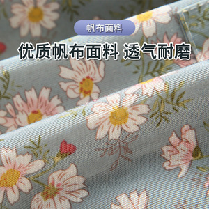 Princess <b>Apron</b> Floral Print Water Resistant <b>Kitchen</b> <b>Apron</b> For Home Cooking Daily Use Pink Blue Green - Product Image 3