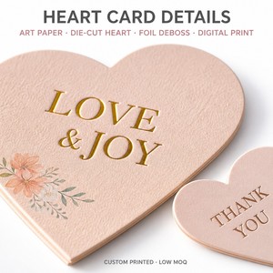 Cartes de Marketing Personnalisées en Papier Art avec Logo en Feuille d'Aluminium, Impression Numérique pour Marketing Direct et Événements, Faible MOQ, Envois Postaux - Product Image 3