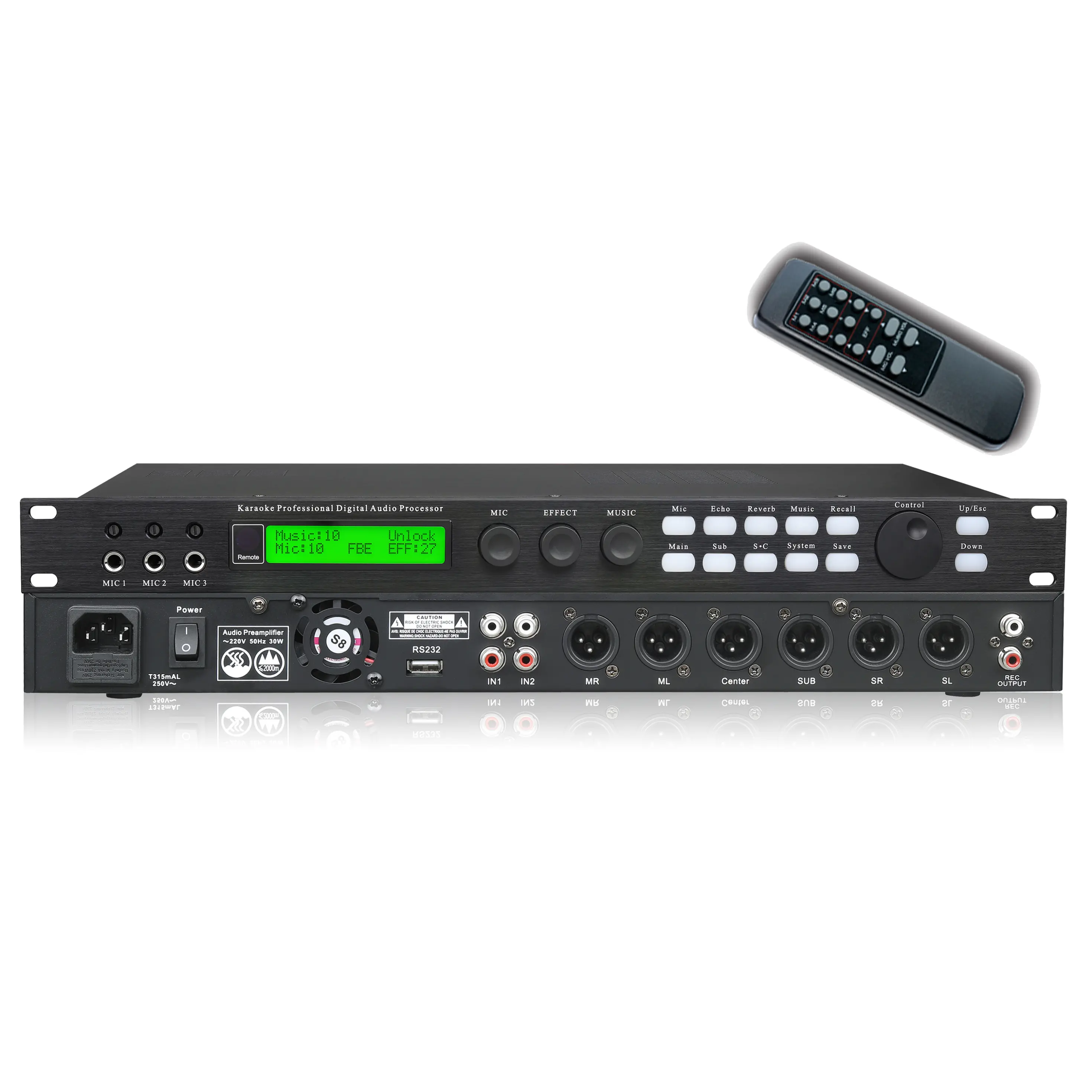 Mixer Studio desain baru dengan harga menarik digital X5 efek audio