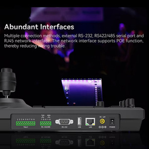 Paquete de Cámaras de Transmisión para Conferencias = 3 Cámaras 4K 20X LAN USB PoE con Seguimiento IA + Controlador RS422 RJ45 MKB20-MC3508-3 4K 20X AI - Product Image 4