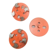 Disque de meulage Daofeng 4 pouces à 4 segments en forme de flèche pour le décapage du béton, de la peinture, de l'époxy, du coulis et des revêtements