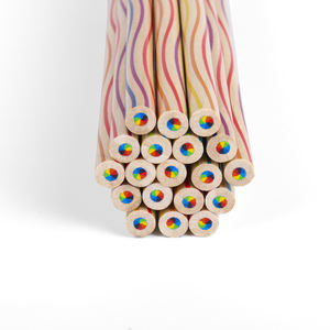 Crayons magiques arc-en-ciel à 7 couleurs, crayons de couleur dégradés multicolores, couleurs magiques créatives mélangées pour l'art - Product Image 3