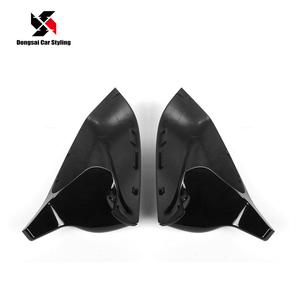 Coques de rétroviseurs latéraux noires brillantes style M compatibles <span class=keywords><strong>avec</strong></span> BMW E60 LCI, en ABS injecté, protection UV, boîtier de rétroviseur - Product Image 4
