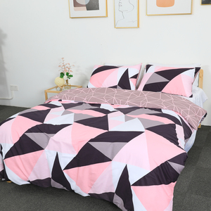 Sang Trọng Bông Duvet Cover Set 100% Cotton Tùy Chỉnh Thiết Kế Bông Vải Nữ Hoàng Kích Thước Quilt Cover Set - Product Image 2