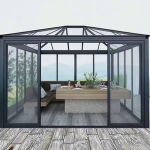 غرف شمسية تجارية من الألمنيوم من أورينت، بيوت زجاجية، أغطية فناء خارجية، غرفة شمسية قائمة بذاتها، حديقة شتوية، مستودع، فيلا، زجاج منخفض الانبعاثية - Product Image 5