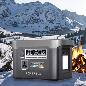 Vente chaude ES8 Centrale électrique portable 800W 1500W Batterie au lithium-ion solaire pour l'extérieur <span class=keywords><strong>Camping</strong></span> Voyage MPPT ABS + PE Shell - Product Image 6