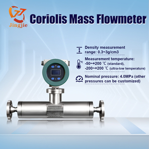 Jingjie Hoge Precisie Roestvrijstalen Massastroommeter Rechte Buis Met Flensverbinding Oem Aanpasbaar Voor Oliemedium - Product Image 2