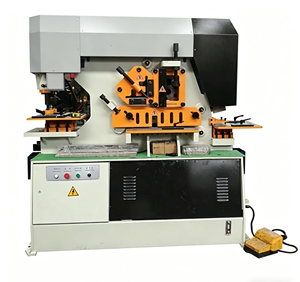 Machine de découpe et de poinçonnage hydraulique pour profilés en acier <span class=keywords><strong>Teast</strong></span> Q35Y de marque chinoise, haute puissance 380/415V 250kN, pour usage en construction - Product Image 1