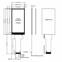 Módulo de Pantalla LCD TFT Vertical Profesional de 3.5 Pulgadas, 320x480, Pantalla Vertical para Paneles de Control de Videoportero