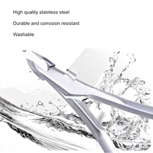 Sang Trọng Chuyên Nghiệp Độ Chính Xác Bền Móng Tay Lớp Biểu Bì Loại Bỏ Cắt Kéo Chất Lượng Cao Thiên Nga Kìm Làm Móng Tay Kềm - Product Image 3